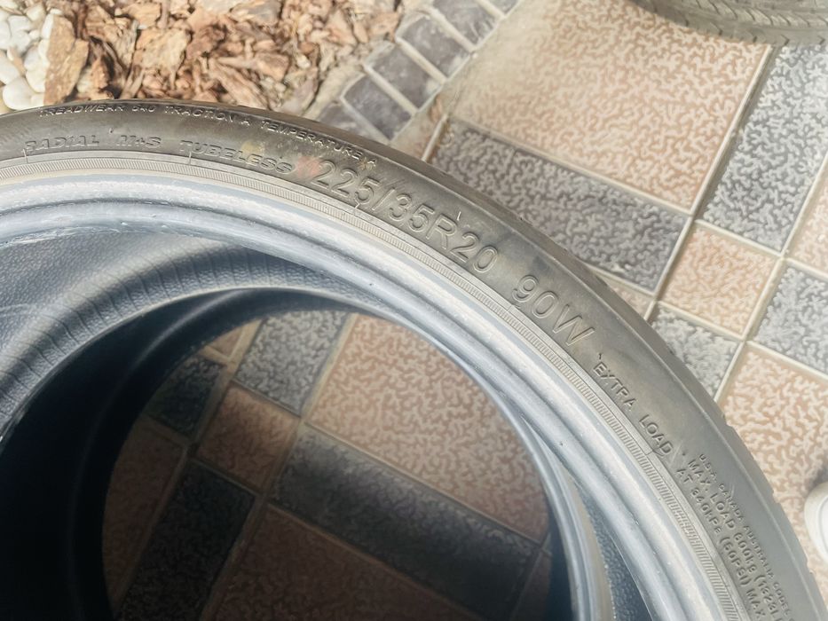 Летние покрышки разноразмерные