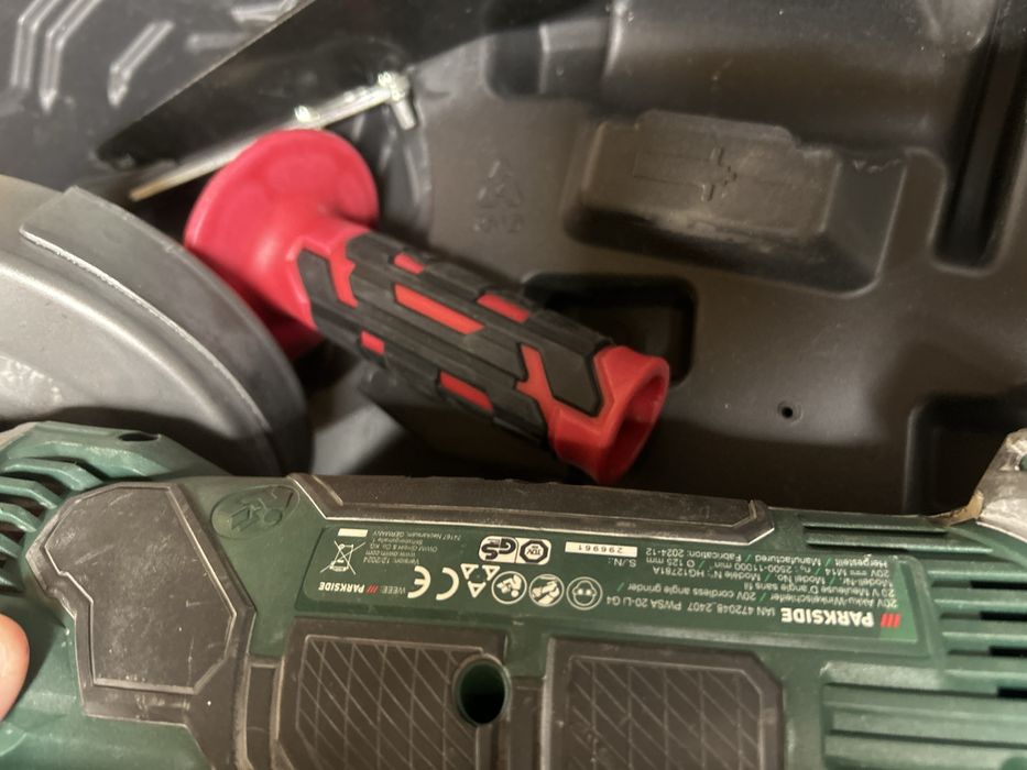 Акумулаторен ъглошлайф parkside