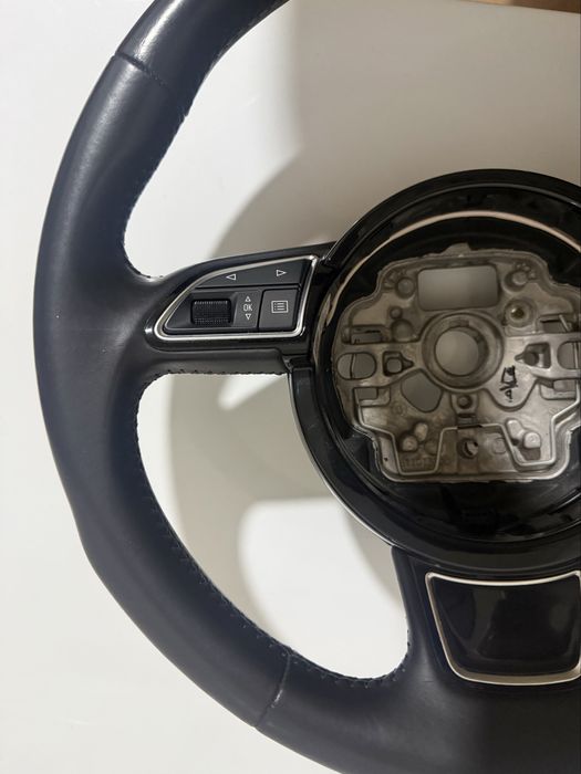 Volan piele Audi A6 C7 2018 - FĂRĂ AIRBAG