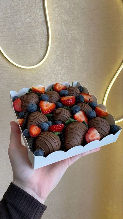 Клубника в шоколаде