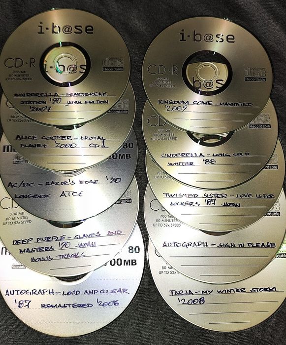 CD-R дискове с метъл !