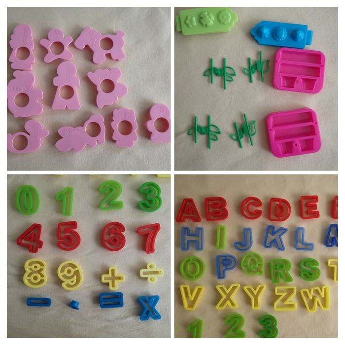 Forme plastilina 4 seturi