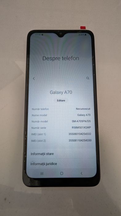 Samsung A70 128Gb /6G ram