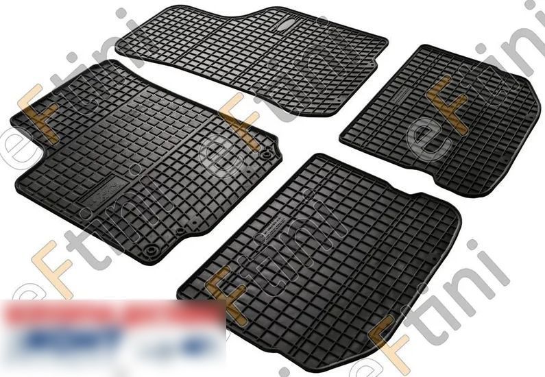 Автомобилни гумени стелки Frogum за Шкода Октавия 1 / Skoda Octavia 1