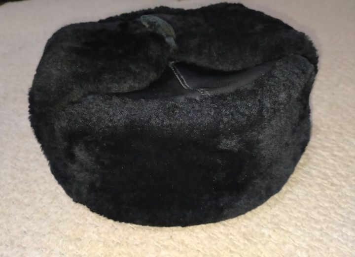 Шапка ушанка полицейская