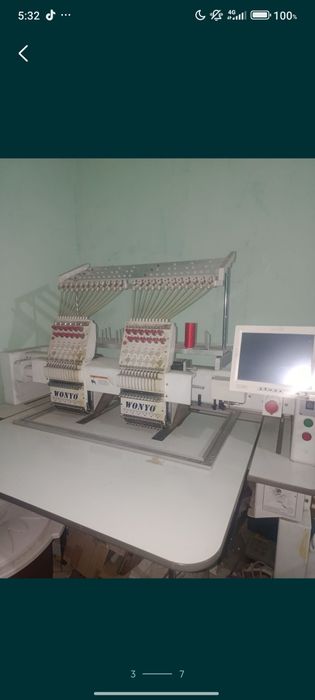 Прамишлённый вишивальный машина