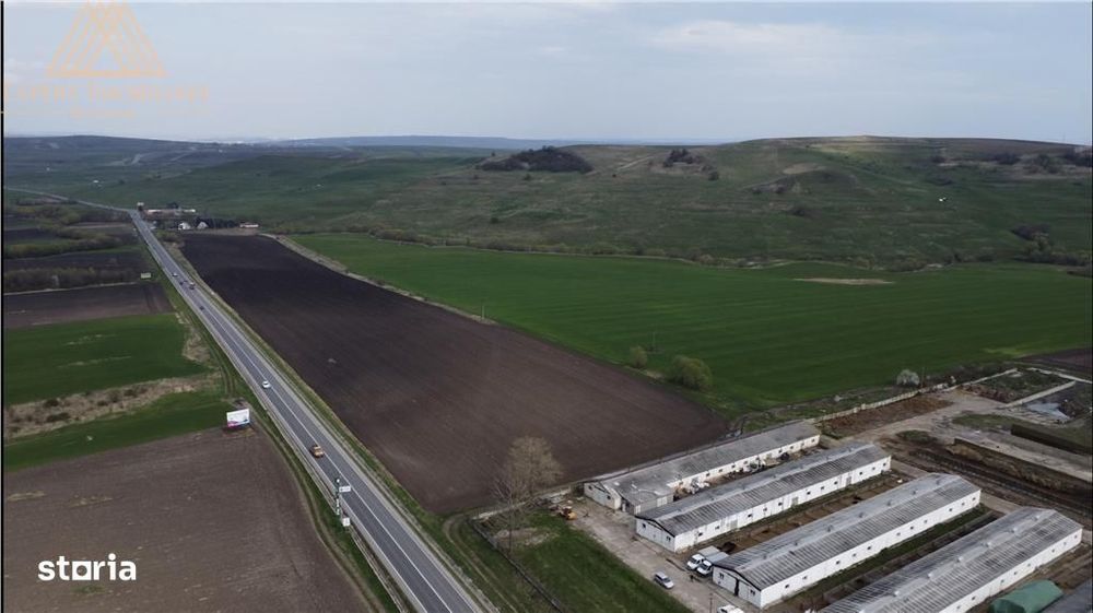 Teren 4Ha la Dn17 deschidere 200m