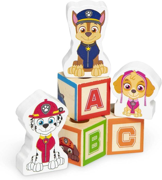 Дървен камион с кубчета с азбуката Melissa & Doug Сортер Paw Patrol