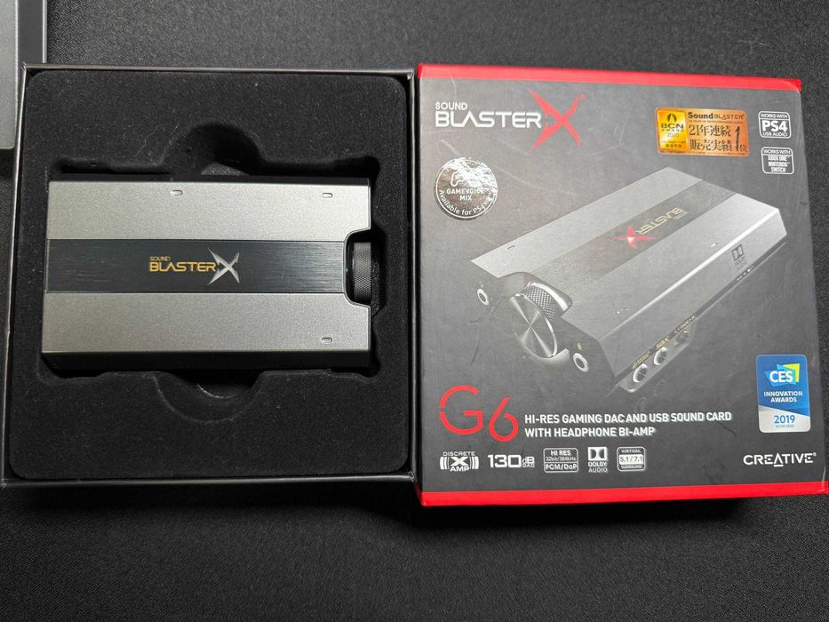 Звуковая карта Creative Sound BlasterX G6