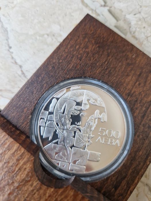 Сребърна 500лв 1993г