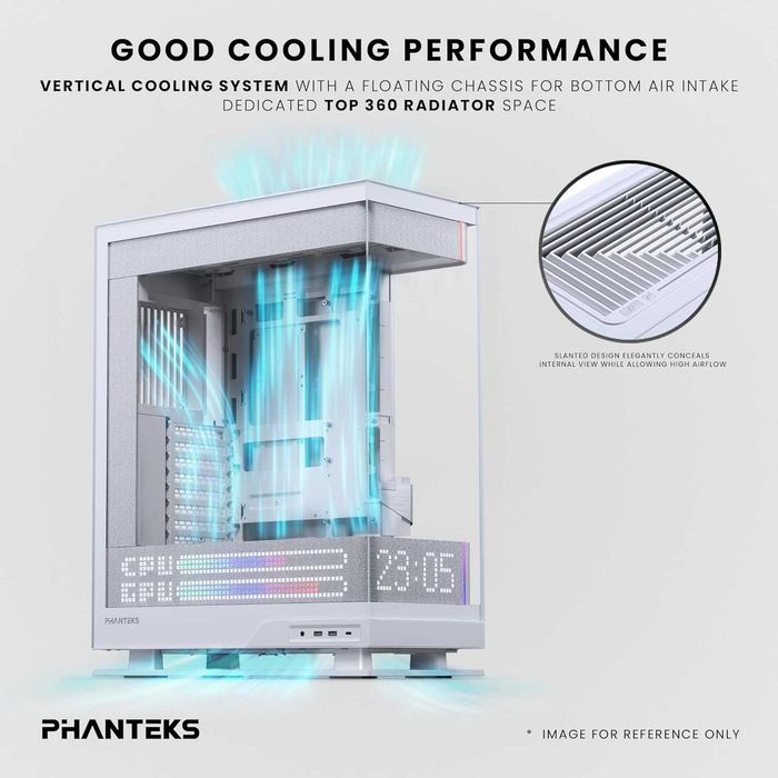 Компютърна кутия Phanteks Evolv X2 Matrix | White/BLACK