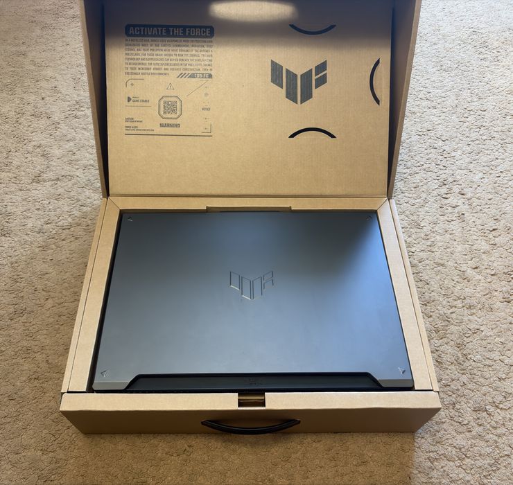ASUS TUF Gaming F16, Intel Core 5 210H, RTX 4050 6GB, 16GB RAM, cu garanție până în 2027