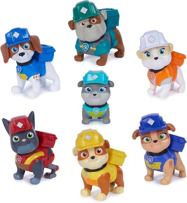 Комплект фигури Paw Patrol Rubble Crew Семейството на Ръбъл Пес Патрул