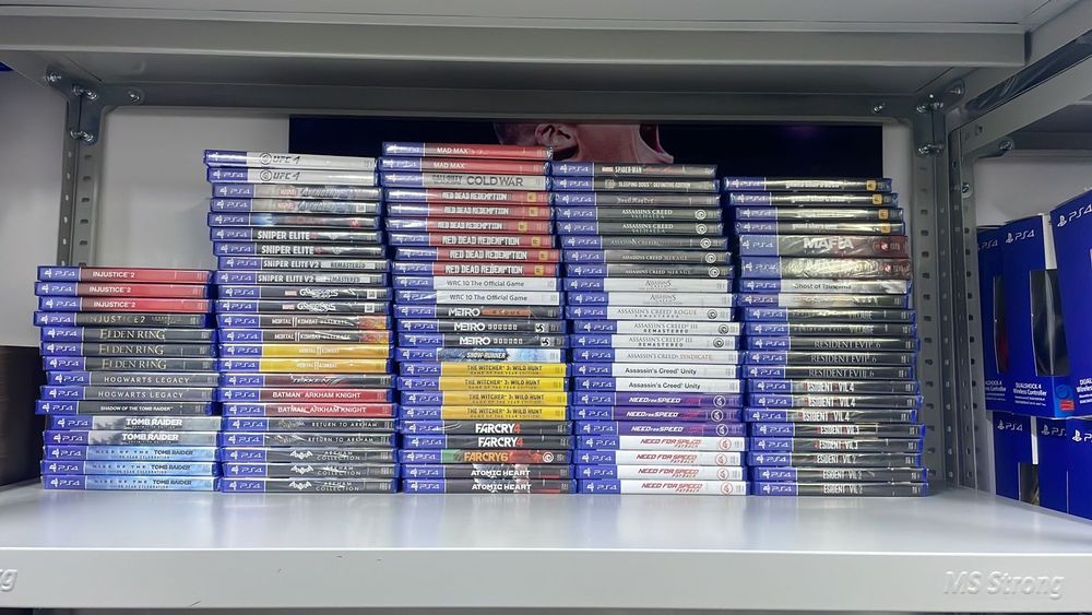 Игровые диски на PS4/PS5