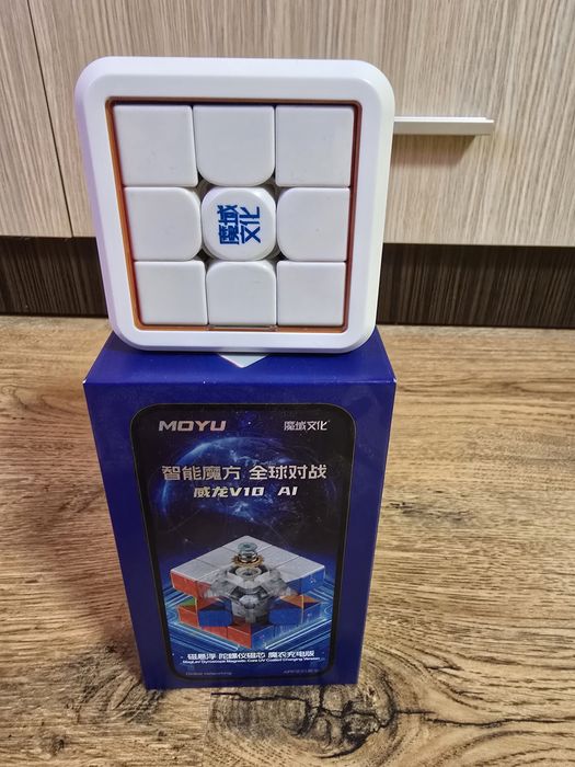 Moyu Weilong WRM V10 AI Ball core UV coted 3x3x3 cub rubic