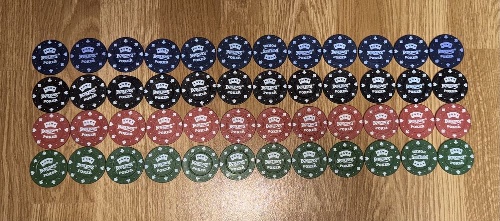 Игрални чипове за покер