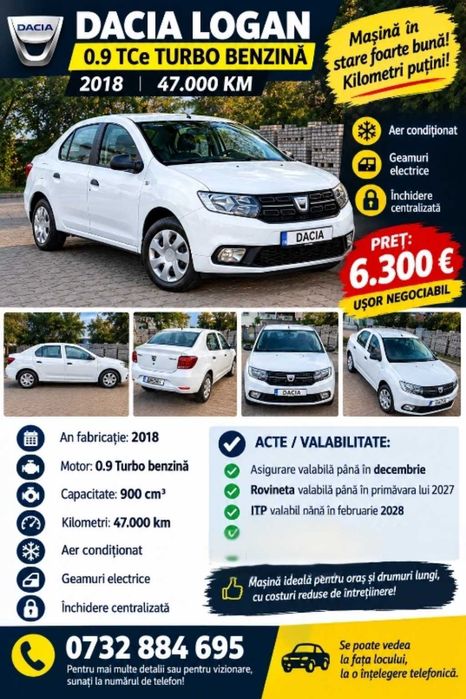 Dacia Logan de vanzare