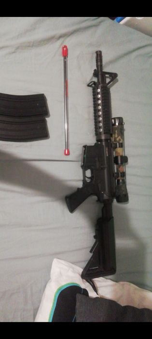 Replică pușcă airsoft M4 A1 CQBR electrica