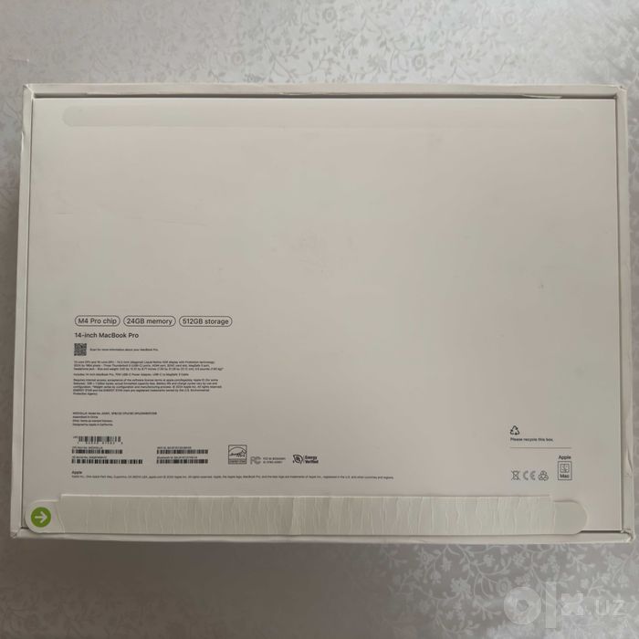 Macbook Pro m4 pro 24/512 GB