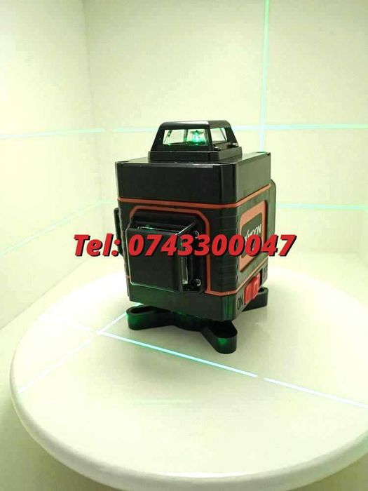 New Nivela Laser Ldvian Profesionala 16 Lini 4d Linii Raza Verde