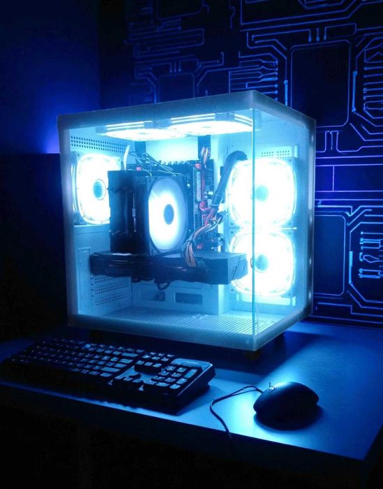 Calculator Gaming Ryzen 5500, 16GB DDR4, RTX 3060 12GB DDR6, 512 SSD