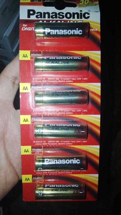 Panasonic 1.5 V 6tali  donasi 9000