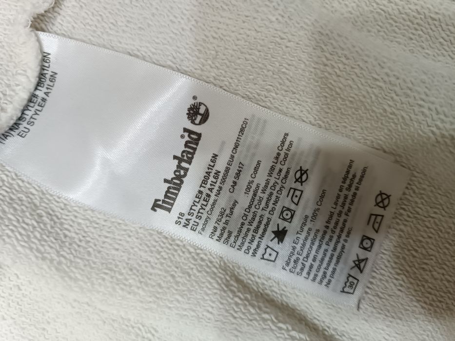 толстовка Timberland