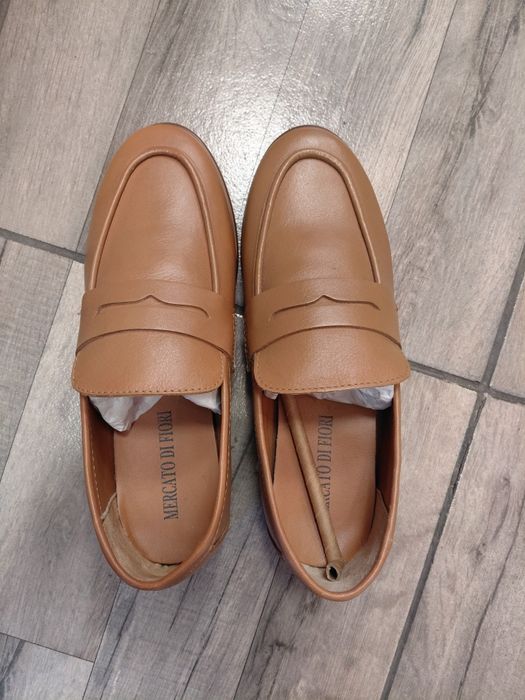 Mocasini/pantofi piele naturală