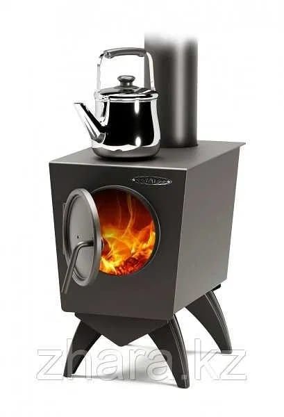 Палатка. Печь на дровах и на углях. Ручная работа 2,5 метал.