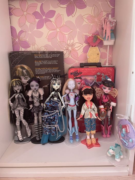 Куклы Monster High + Bratz