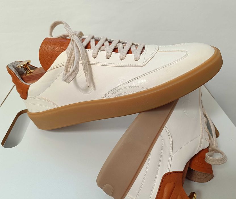 Pantofi sport casual lucrati manual 43 Pantofola D'Oro NOI piele nat