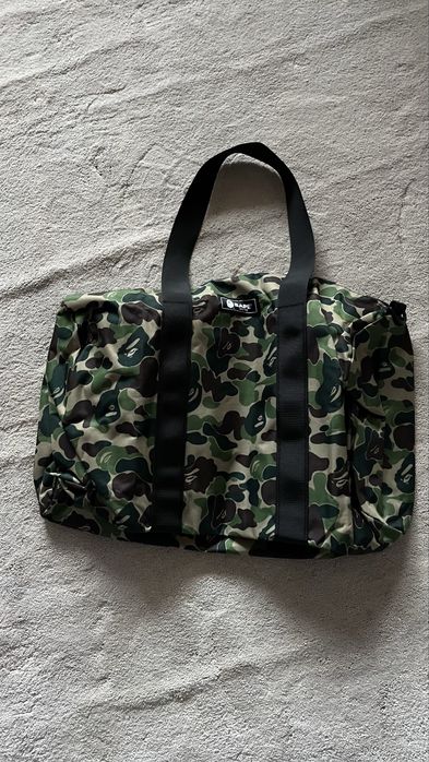 Bape зелена чанта