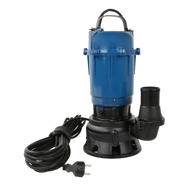 Потопяема помпа за битова вода с нож и поплавък 550w 8 м