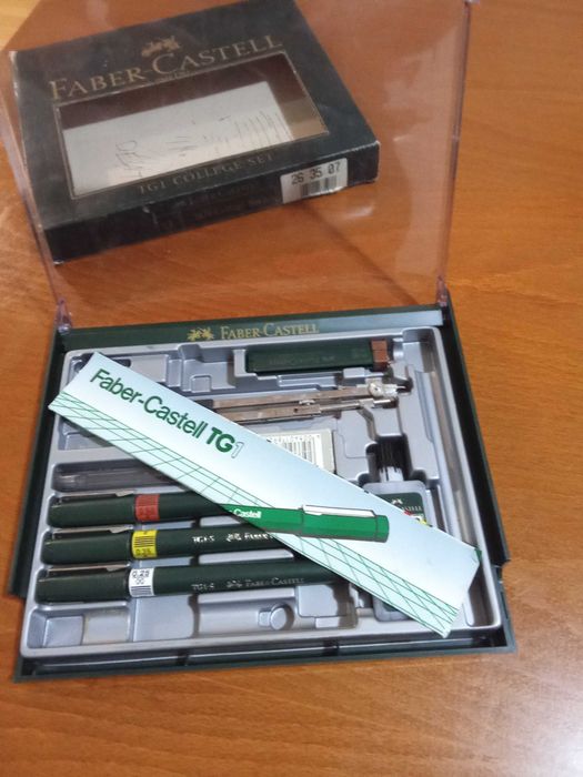 Мастилени писалки Faber-Castell TG13: 3 бр.-0,25, 0,35 и 0,5 мм
