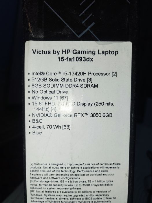 HP Victus Gaming Laptop 15