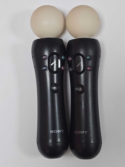 Kit 2 Controlere move Sony PlayStation Move, Model CECH-ZCM1E PS3 / PS4 / PSVR