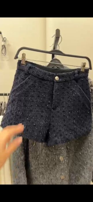 Шорты  твидовые женские