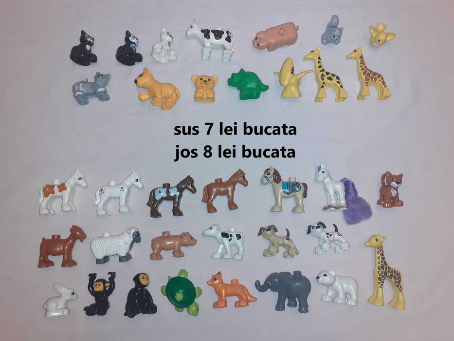lot omuleti si animale Lego Duplo
