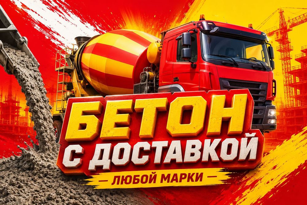 Бетон с доставкой