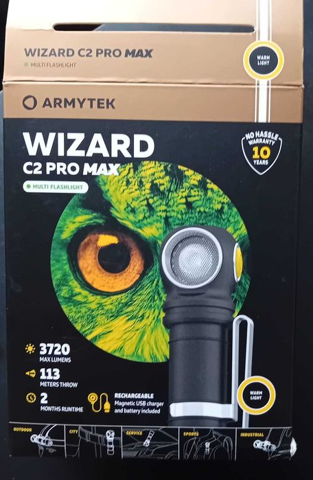 F06701W Lanterna multifunctionala Wizard C2 Pro Max  -  Armytek