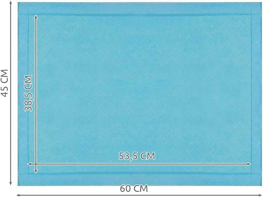 Set 50 covorase igienice absorbante de unica folosinta 60x45 cm