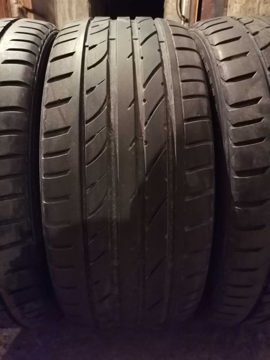 Продавам 4 броя Летни Гуми 225.45.17 на 1 сезон дот 2019 Sailun