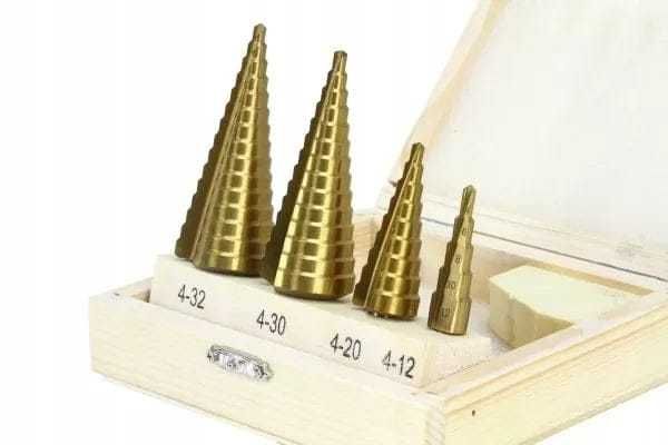 Свредла за етапно пробиване Mar – pol. Титаниево покритие.