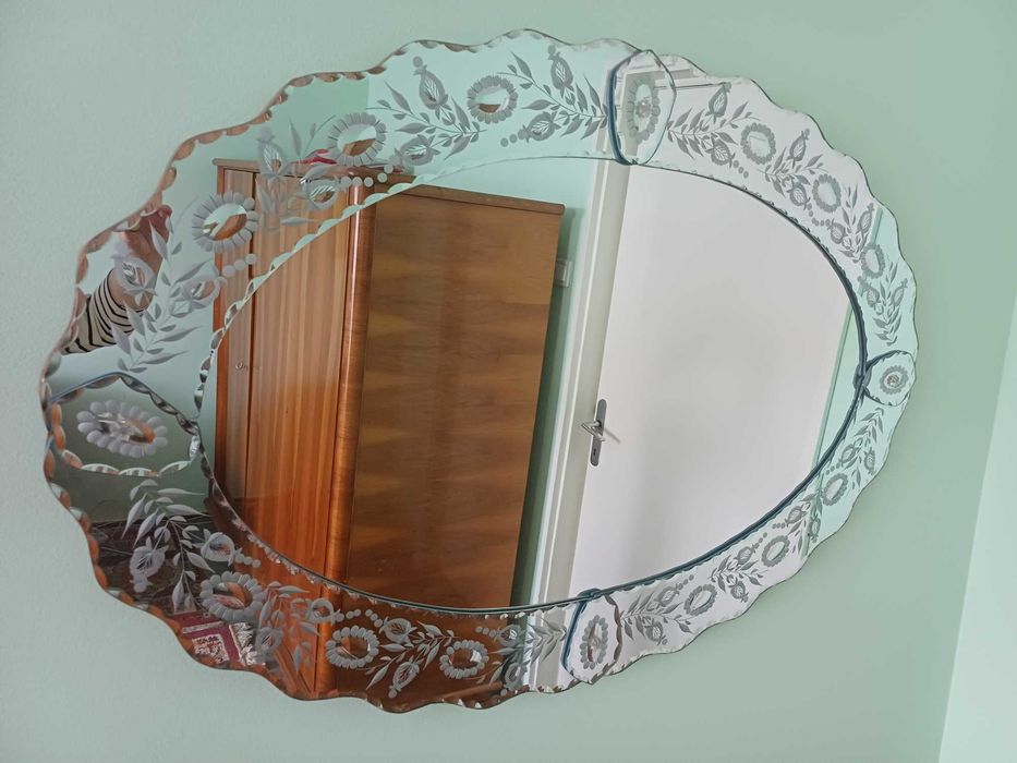 Vand oglinda cristal 110 x 75 cm