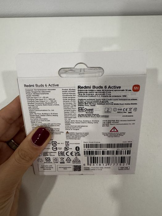 Casti Redmi Buds 6 Active