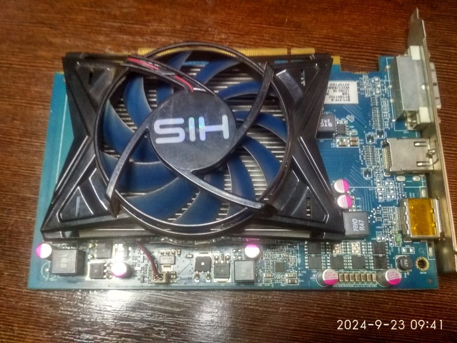 Видеокарта AMD 7750 неисправна