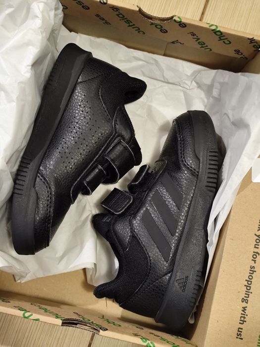 Adidași ADIDAS negri copii, mărimea 28 1/2