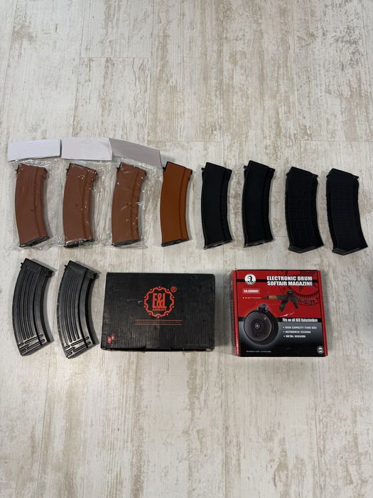 Реплика Airsoft  E&L  AK104 PMC - Platinium Edition