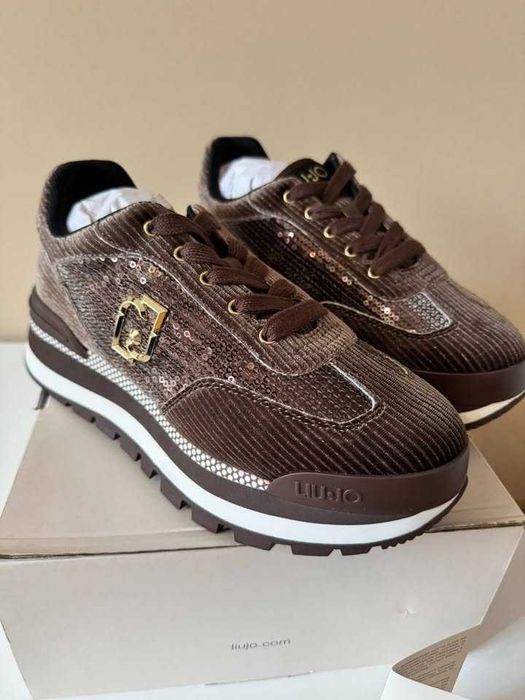 Дамски сникърси LIU JO - AMAZING 23 в кафяво