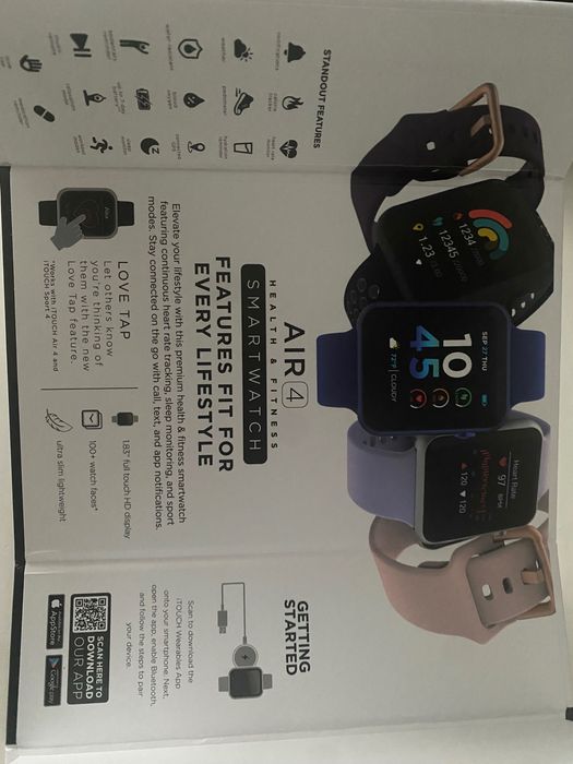 Нов Мъжки Смарт часовник iTouch Air 4 - Bluetooth Connectivity